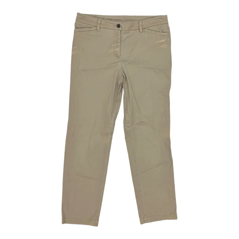 Pants Chinos & Khakis By Talbots In Tan, Size:10